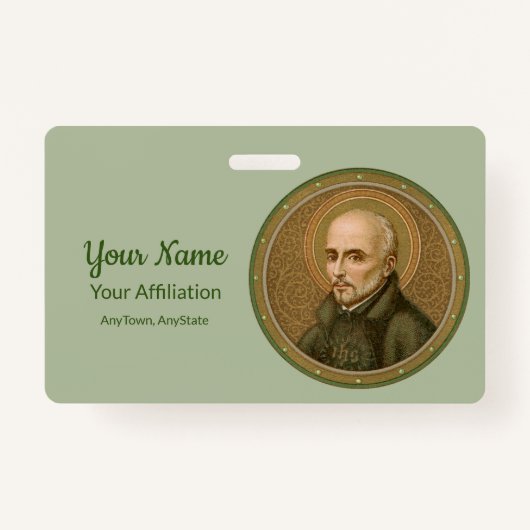 St. Ignatius Loyola (BK 050) (stijl 1) Badge (Voorkant)