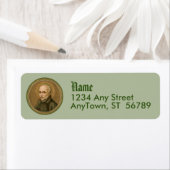 St. Ignatius Loyola (BK 050) (stijl 1) Etiket (Insitu)