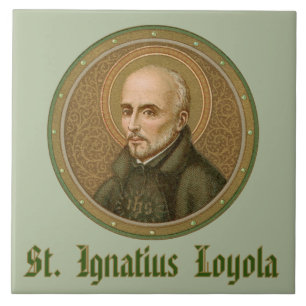 St. Ignatius Loyola (BK 050; Stijl 1) Tegeltje