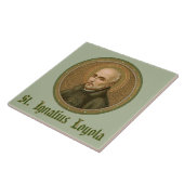 St. Ignatius Loyola (BK 050; Stijl 1) Tegeltje (Zijkant)