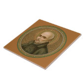 St. Ignatius Loyola (BK 050; Stijl 2) Tegeltje (Zijkant)