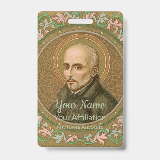 St. Ignatius Loyola (BK 050) (Stijl 3) Badge (Voorzijde)