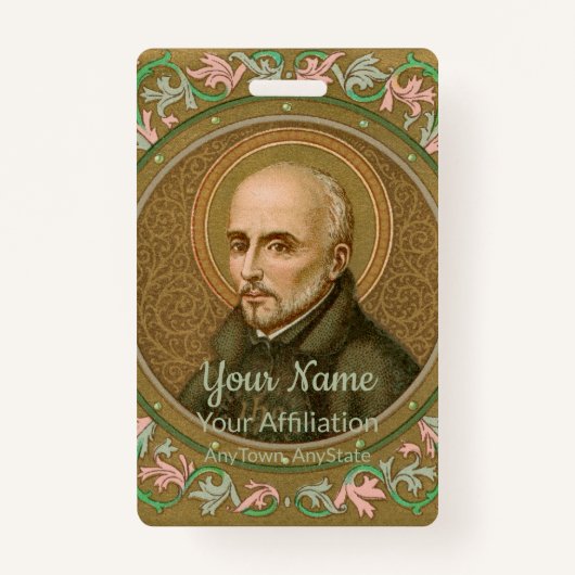 St. Ignatius Loyola (BK 050) (Stijl 3) Badge (Voorkant)