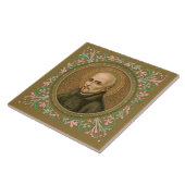 St. Ignatius Loyola (BK 050; Stijl 3) Tegeltje (Zijkant)