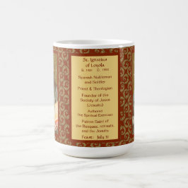 St. Ignatius Loyola (JM 27; Bio) Coffee Mok