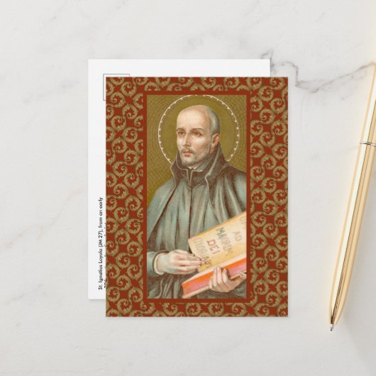 St. Ignatius Loyola (JM 27) Briefkaart (Voorkant / Achterkant in situ)