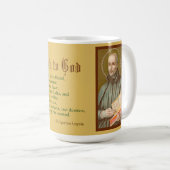 St. Ignatius Loyola (JM 27; Citaat) Coffee Mok (Voorkant rechts)