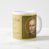 St Ignatius Loyola (JM 27; Citaat) Giant Coffee Mo Grote Koffiekop (Voorkant rechts)