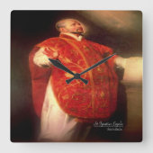 St Ignatius Loyola Vierkante Klok (Voorkant)