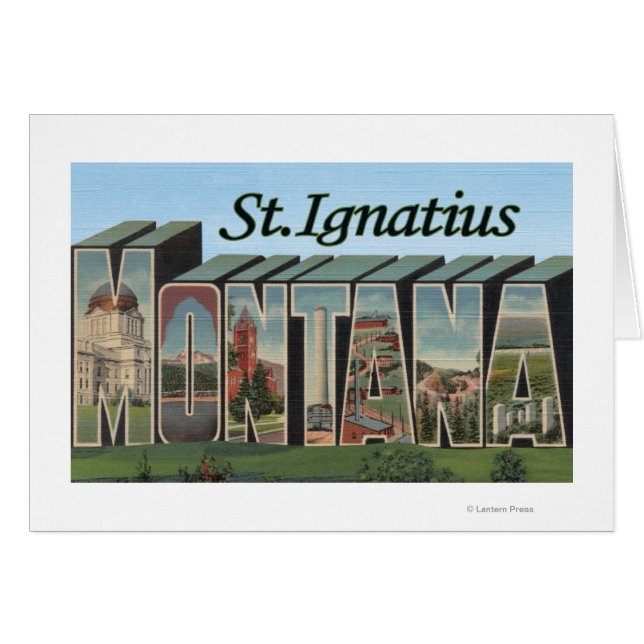 St. Ignatius, Montana (Voorkant Horizontaal)