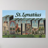 St. Ignatius, Montana Poster (Voorkant)