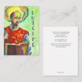St. Ignatius of Loyola card Notitiekaartje (Voorkant / Achterkant)
