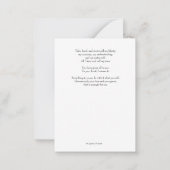 St. Ignatius of Loyola card Notitiekaartje (Achterkant)