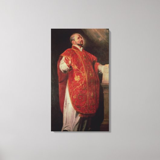 St. Ignatius of Loyola Founder of the Jesuits Canvas Afdruk (Voorkant)