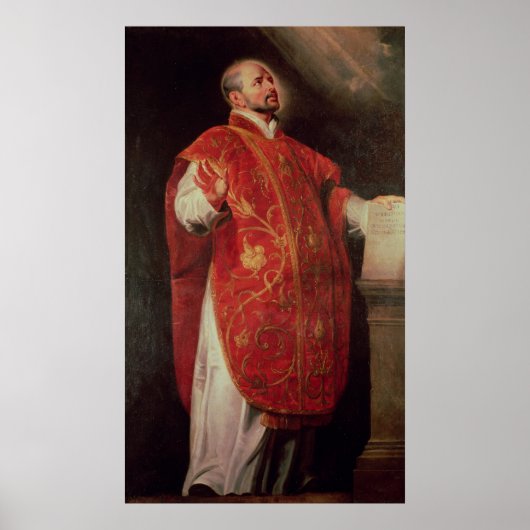 St. Ignatius of Loyola Founder of the Jesuits Poster (Voorkant)