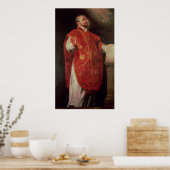 St. Ignatius of Loyola Founder of the Jesuits Poster (Keuken)