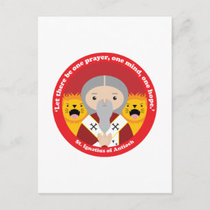St. Ignatius van Antioch Briefkaart