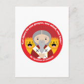 St. Ignatius van Antioch Briefkaart (Voorkant)