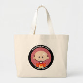 St. Ignatius van Loyola Grote Tote Bag (Voorkant)