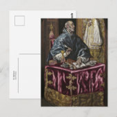 St. Ildefonso door El Greco Briefkaart (Voorkant / Achterkant)