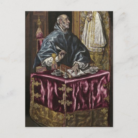 St. Ildefonso door El Greco Briefkaart (Voorkant)