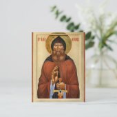 St. Ilya Muromets orthodox Christelijk icoon Briefkaart (Staand voorkant)