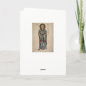 St Inkeping Sinterklaas van de Waterverf van Myra Kaart (Achterkant)