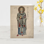 St Inkeping Sinterklaas van de Waterverf van Myra Kaart (Gele Bloem)