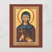 St. Irene Chrysovolantou Prayer Card Briefkaart (Voorkant)