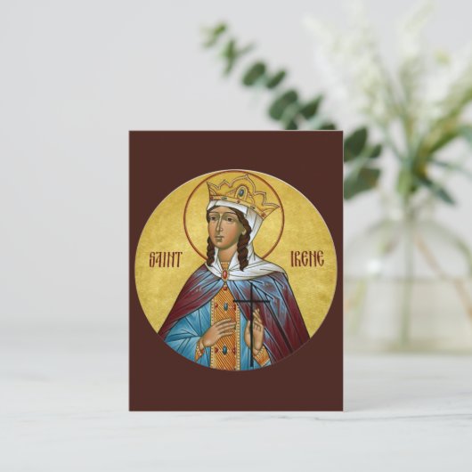 St. Irene Prayer-kaart Briefkaart (Staand voorkant)