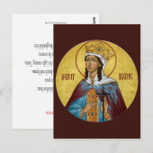 St. Irene Prayer-kaart Briefkaart (Voorkant / Achterkant)