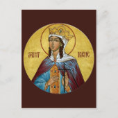 St. Irene Prayer-kaart Briefkaart (Voorkant)