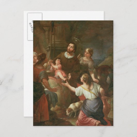 St. Isidore en het Mirakel bij de Put Briefkaart (Voorkant / Achterkant)
