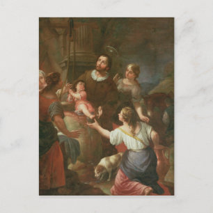 St. Isidore en het Mirakel bij de Put Briefkaart