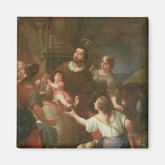 St. Isidore en het wonder bij de Well Magneet (Voorkant)