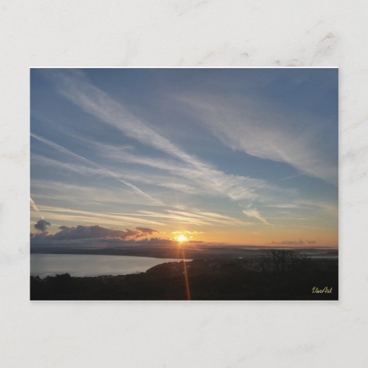 St.Ives Bay op Mark A. Vincent Briefkaart (Voorkant)