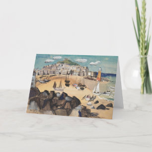 St. Ives   Christopher Wood Kaart