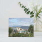 St. Ives Cornwall Ansichtkaart Briefkaart (Staand voorkant)