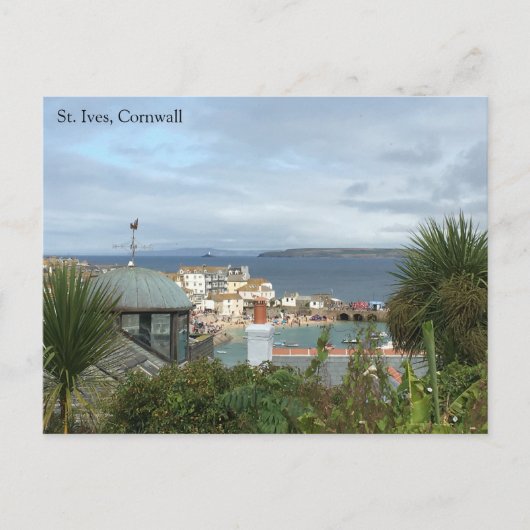 St. Ives Cornwall Ansichtkaart Briefkaart (Voorkant)