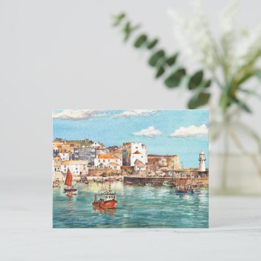 St. Ives, Cornwall Briefkaart (Staand voorkant)