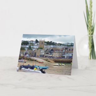 St Ives Cornwall Engeland Kaart