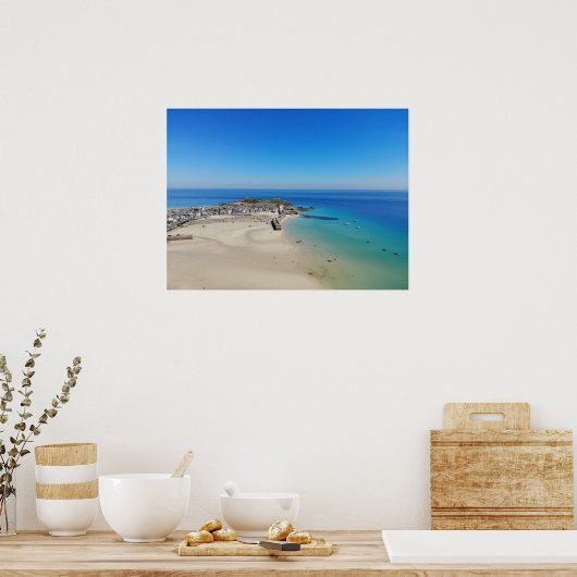 St. Ives, Cornwall, Engeland Poster (Keuken)