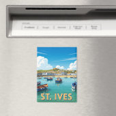  St. Ives Cornwall Engeland Reizen Magneet (Insitu (Vaatwasser))