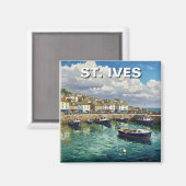 St. Ives Cornwall Engeland Reizen Magneet (Voorkant / Achterkant)