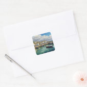 St. Ives Cornwall Engeland Reizen Vierkante Sticker (Envelop)