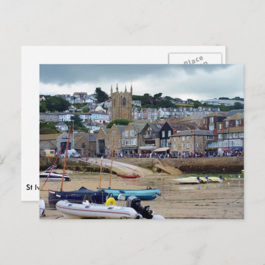St Ives Cornwall England Briefkaart (Voorkant / Achterkant)