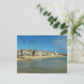 St. Ives Cornwall England Foto Briefkaart (Staand voorkant)