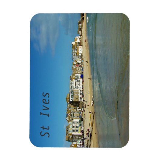 St. Ives Cornwall England Foto Magneet (Verticaal)