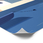 St. Ives Cornwall England Retro Travel Art  Poster (Hoek)