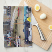 St Ives Cornwall England Theedoek (Quarter Fold)